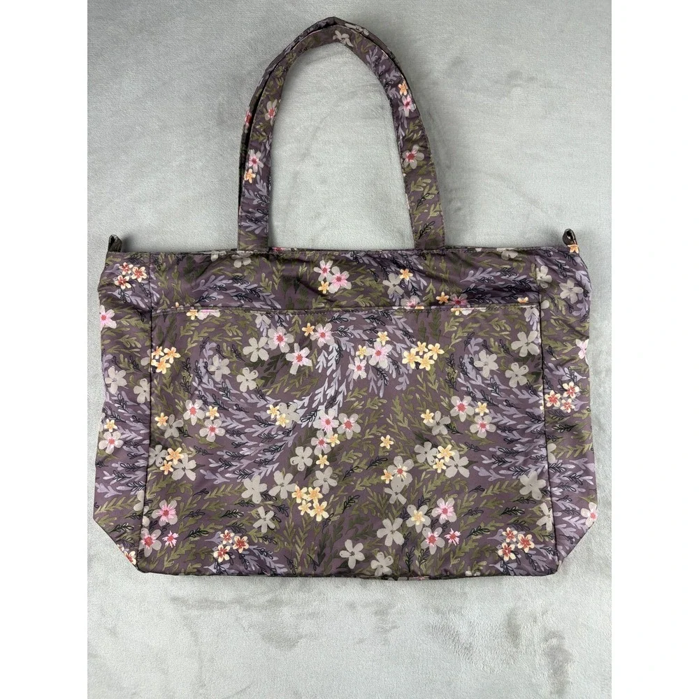 Jujube Super Be Sakura At Dusk (Rose Gold) Diaper Bag Tote Rose Gold Purple